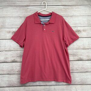 Vineyard Vines Short Sleeve Polo Shirt Men's‎ Size XL Pink Target